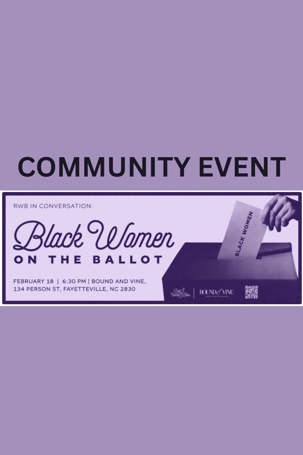 RWB in Conversation: Black Women on the Ballot 2026