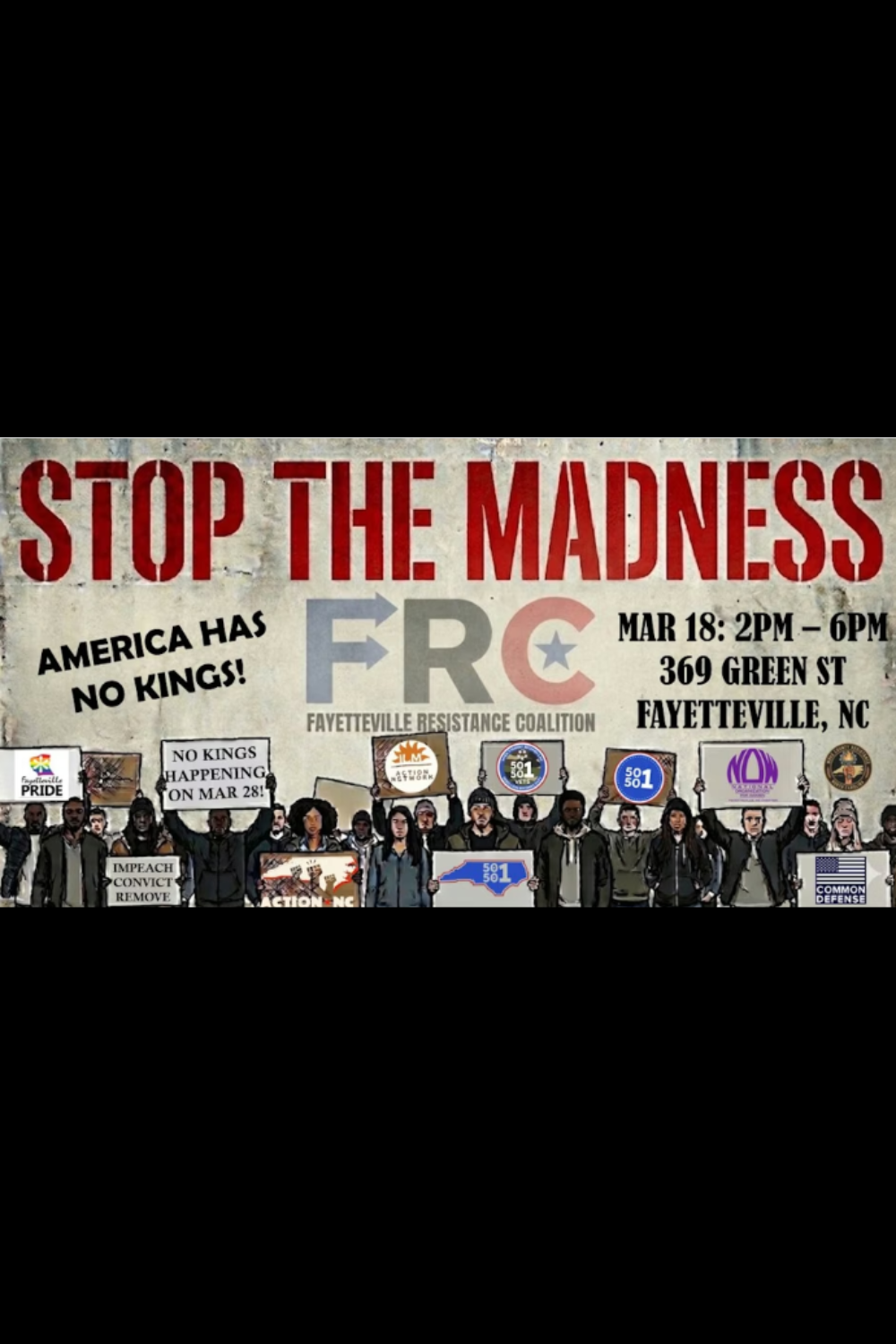 STOP THE MADNESS! - NO KINGS