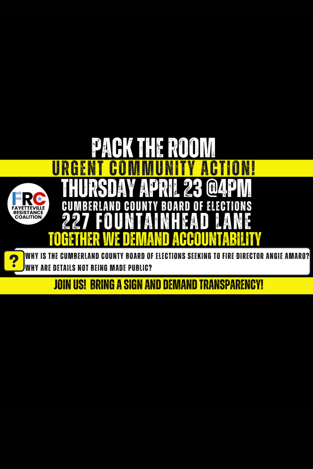 PACK THE ROOM 