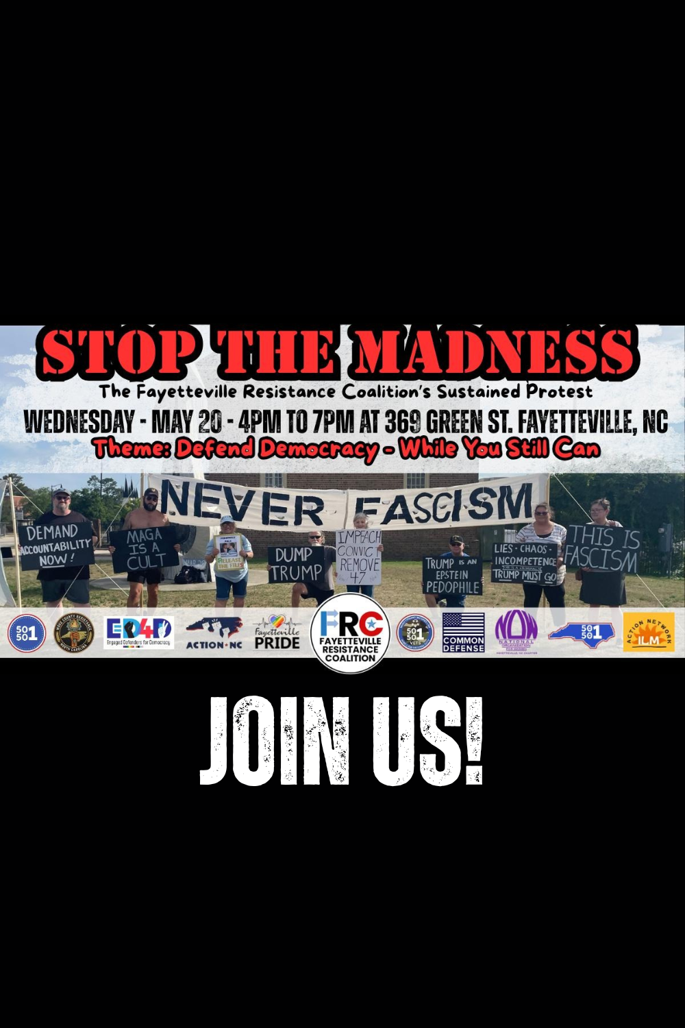 STOP THE MADNESS - DEFEND DEMOCRACY