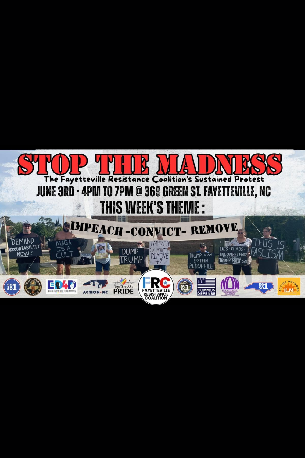 STOP THE MADNESS! - IMPEACH, CONVICT, REMOVE