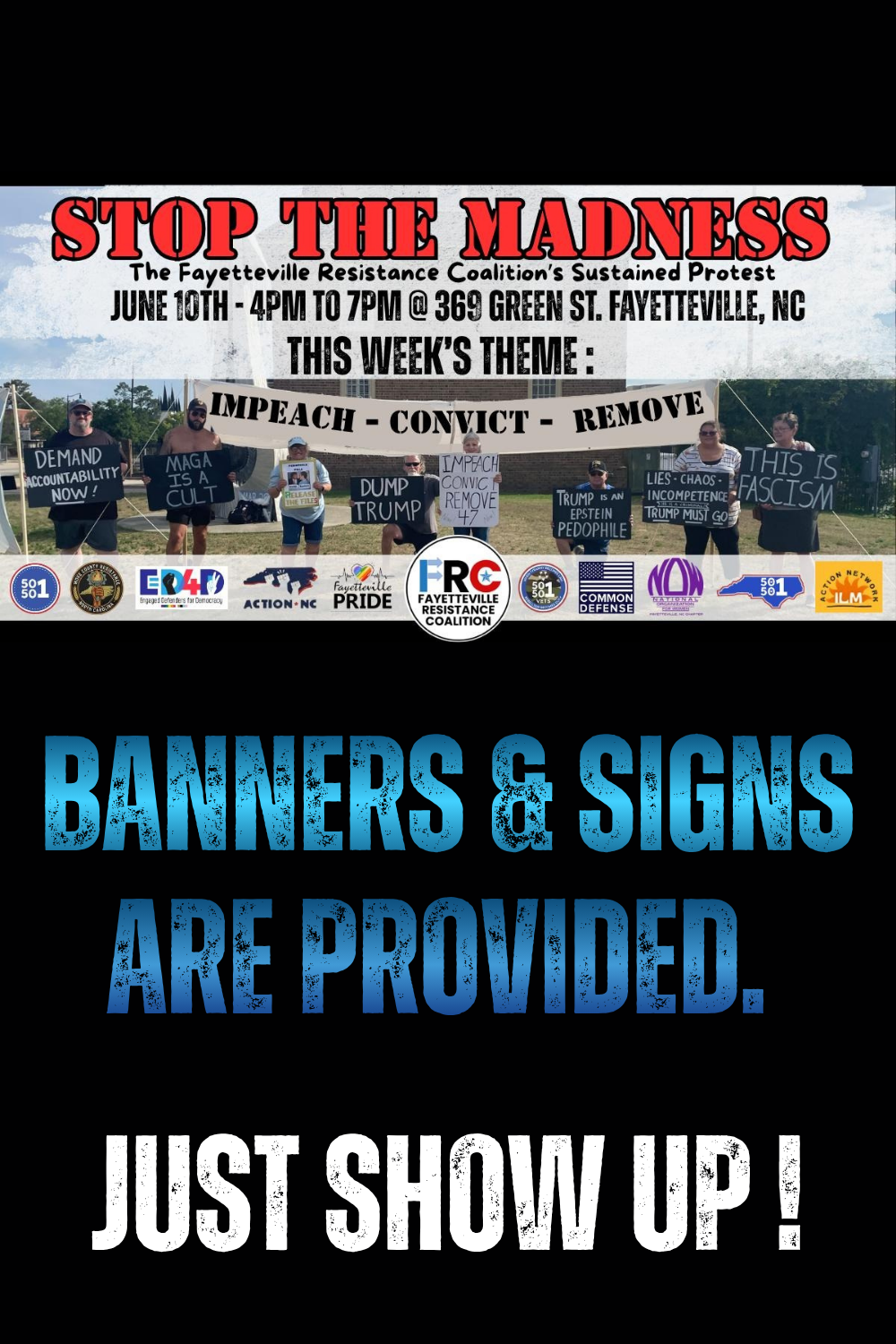 STOP THE MADNESS! - IMPEACH, CONVICT, REMOVE 