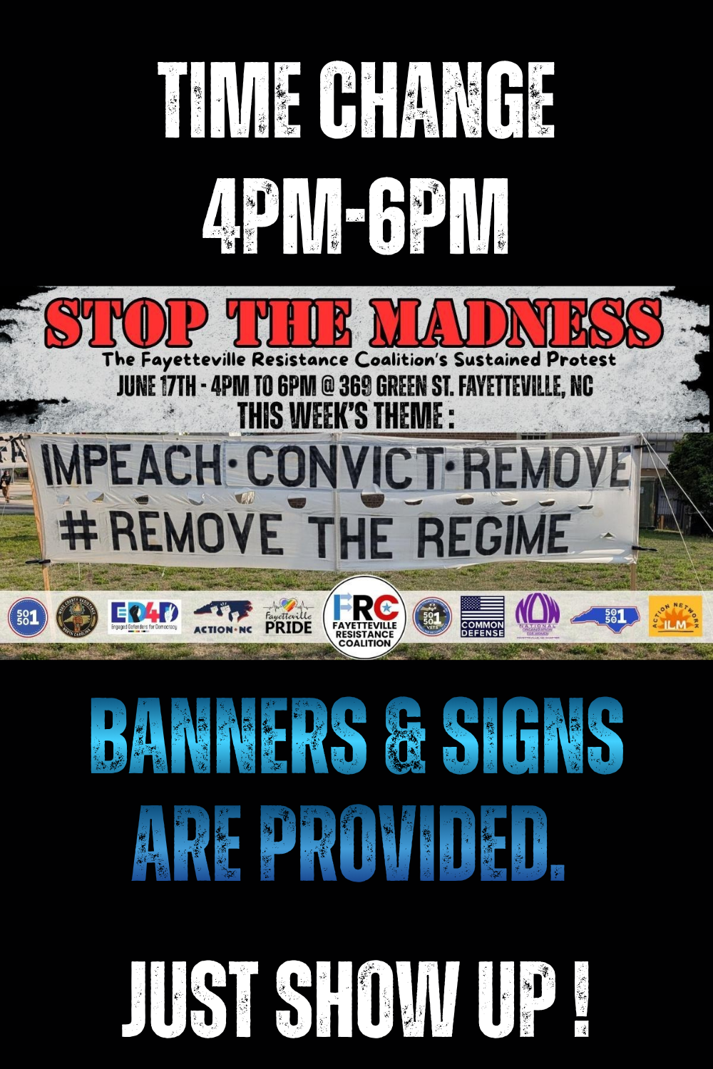 STOP THE MADNESS! - IMPEACH, CONVICT, REMOVE 