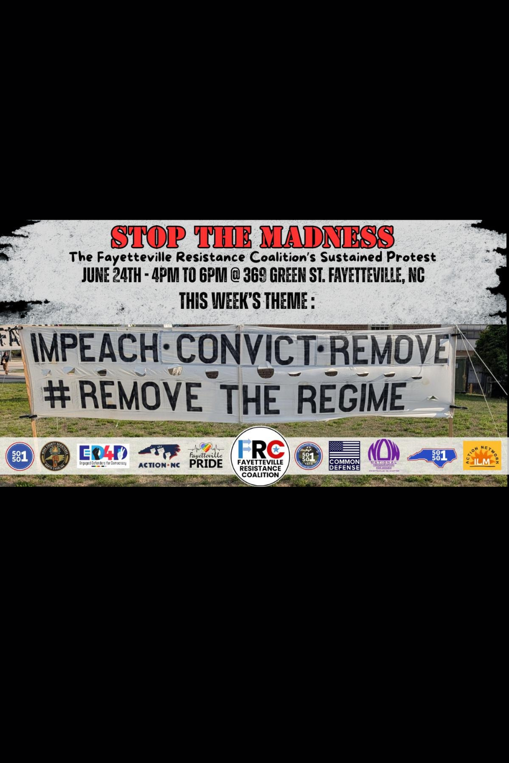 STOP THE MADNESS! - IMPEACH, CONVICT, REMOVE 