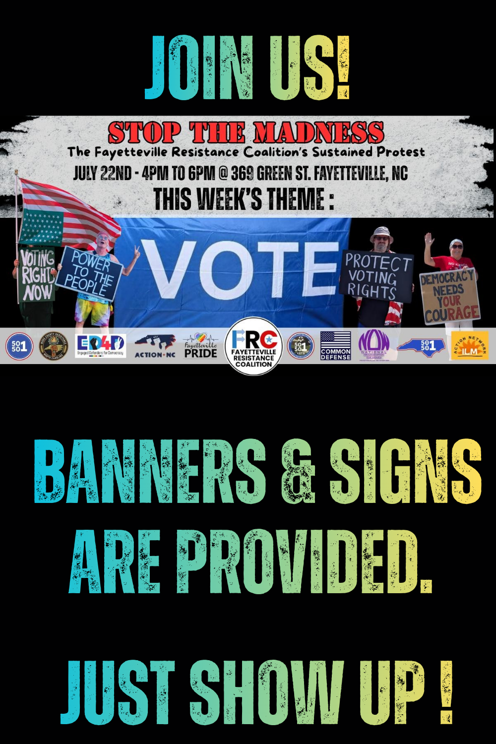 STOP THE MADNESS! - VOTE!