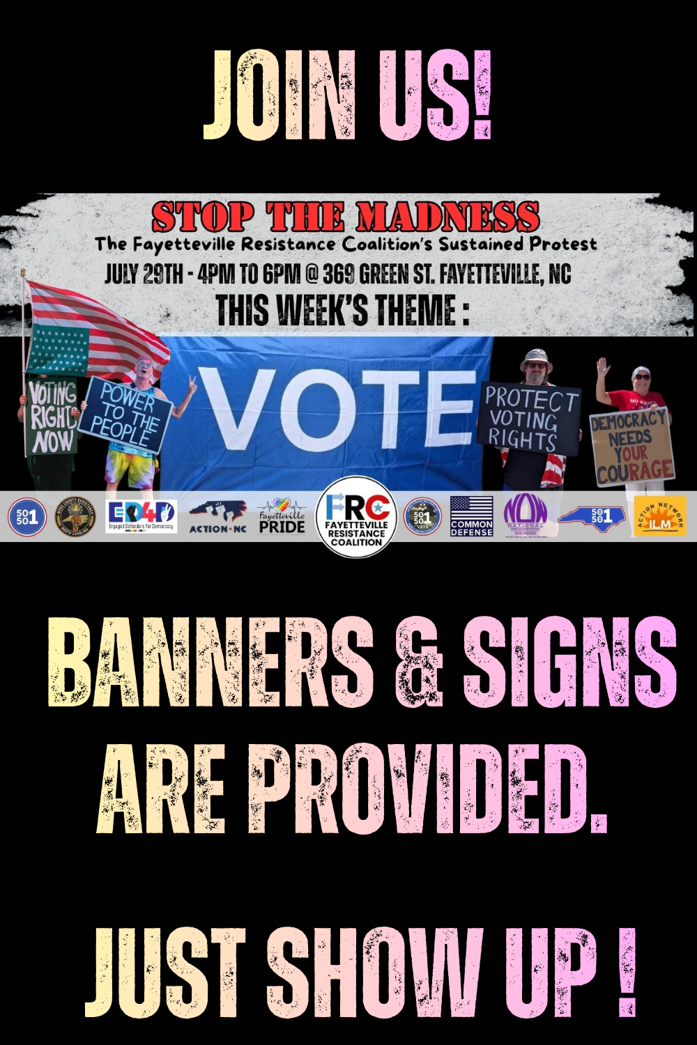 STOP THE MADNESS! - VOTE! 