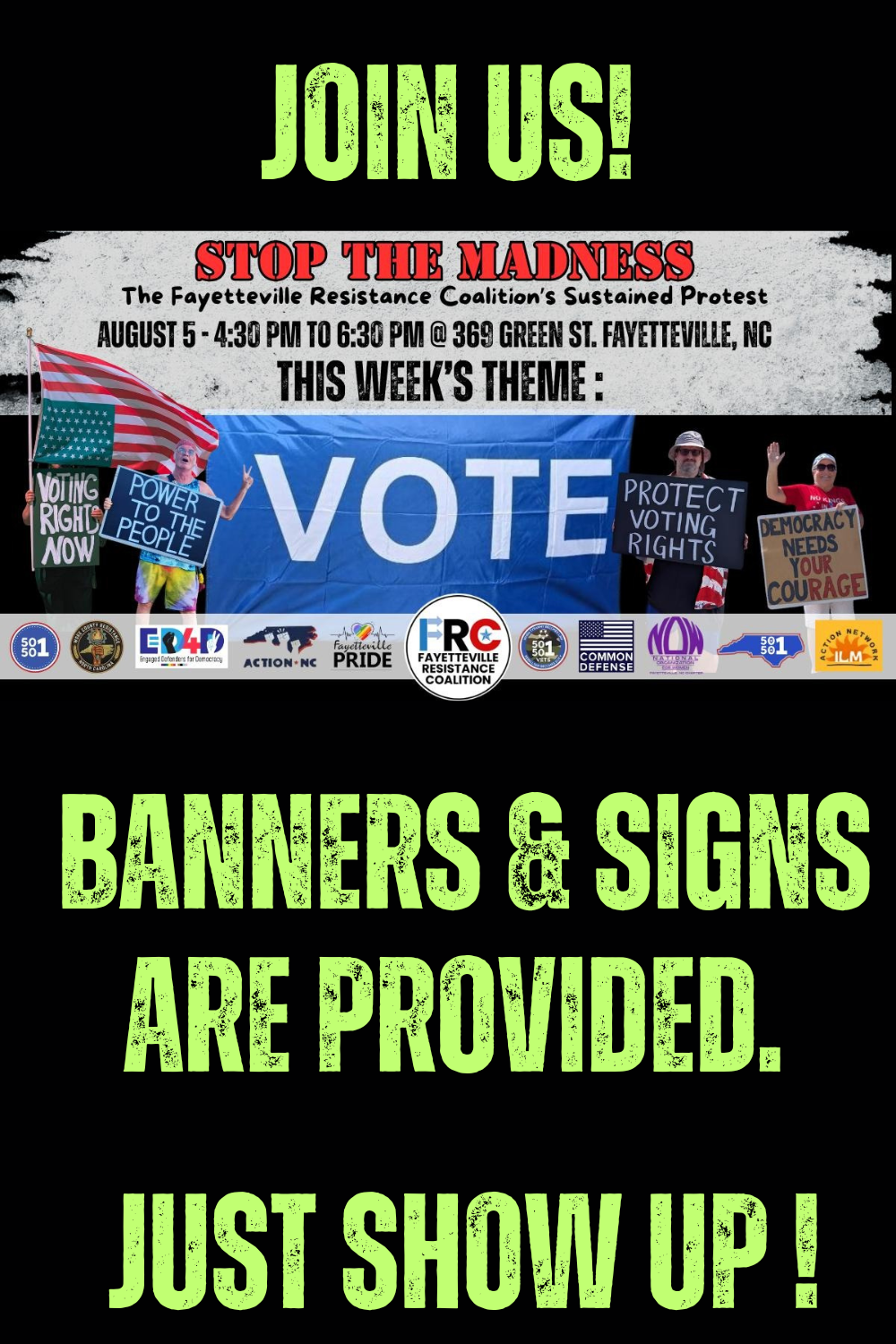 STOP THE MADNESS! - VOTE! 