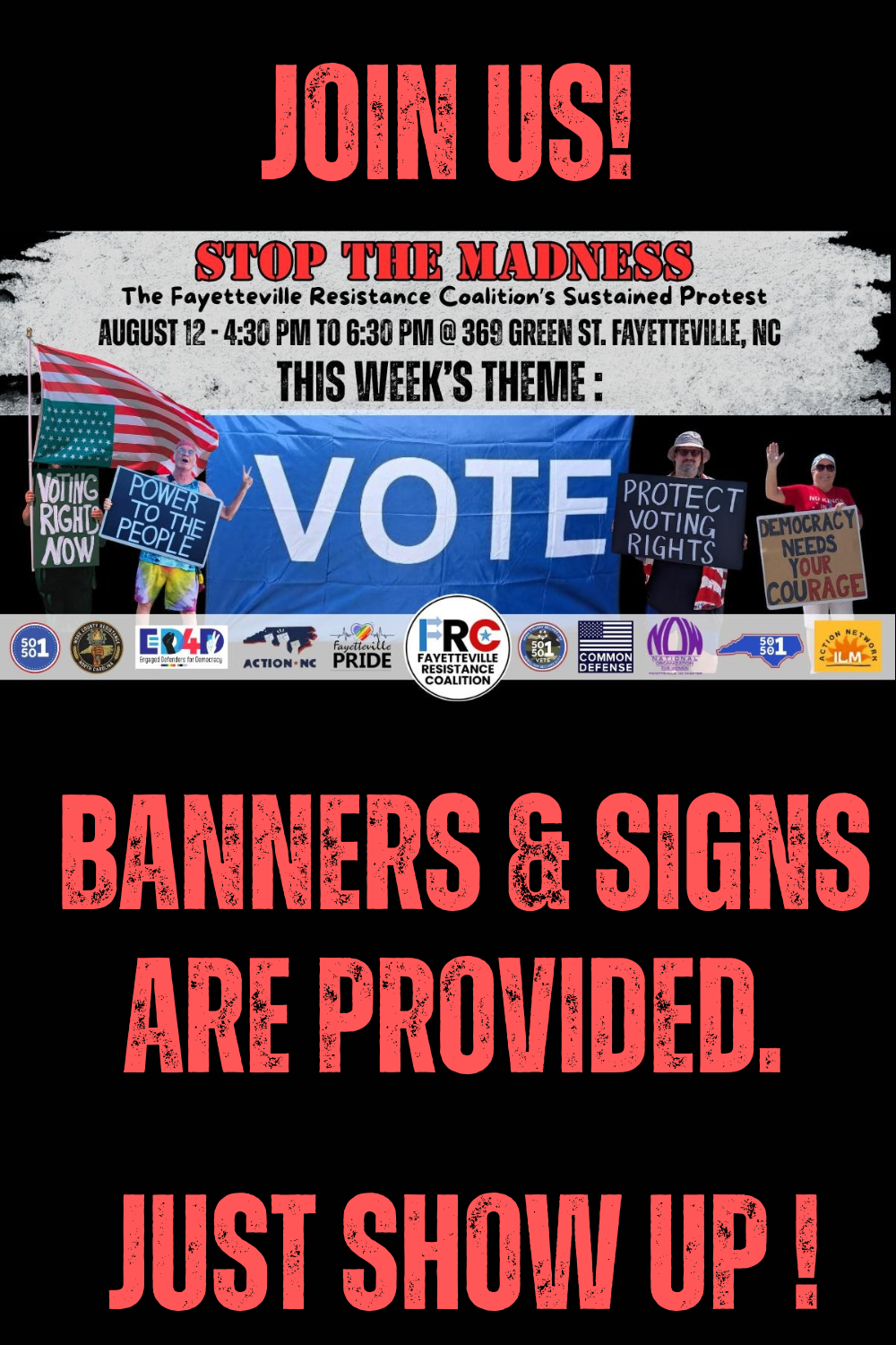 STOP THE MADNESS! - VOTE! 