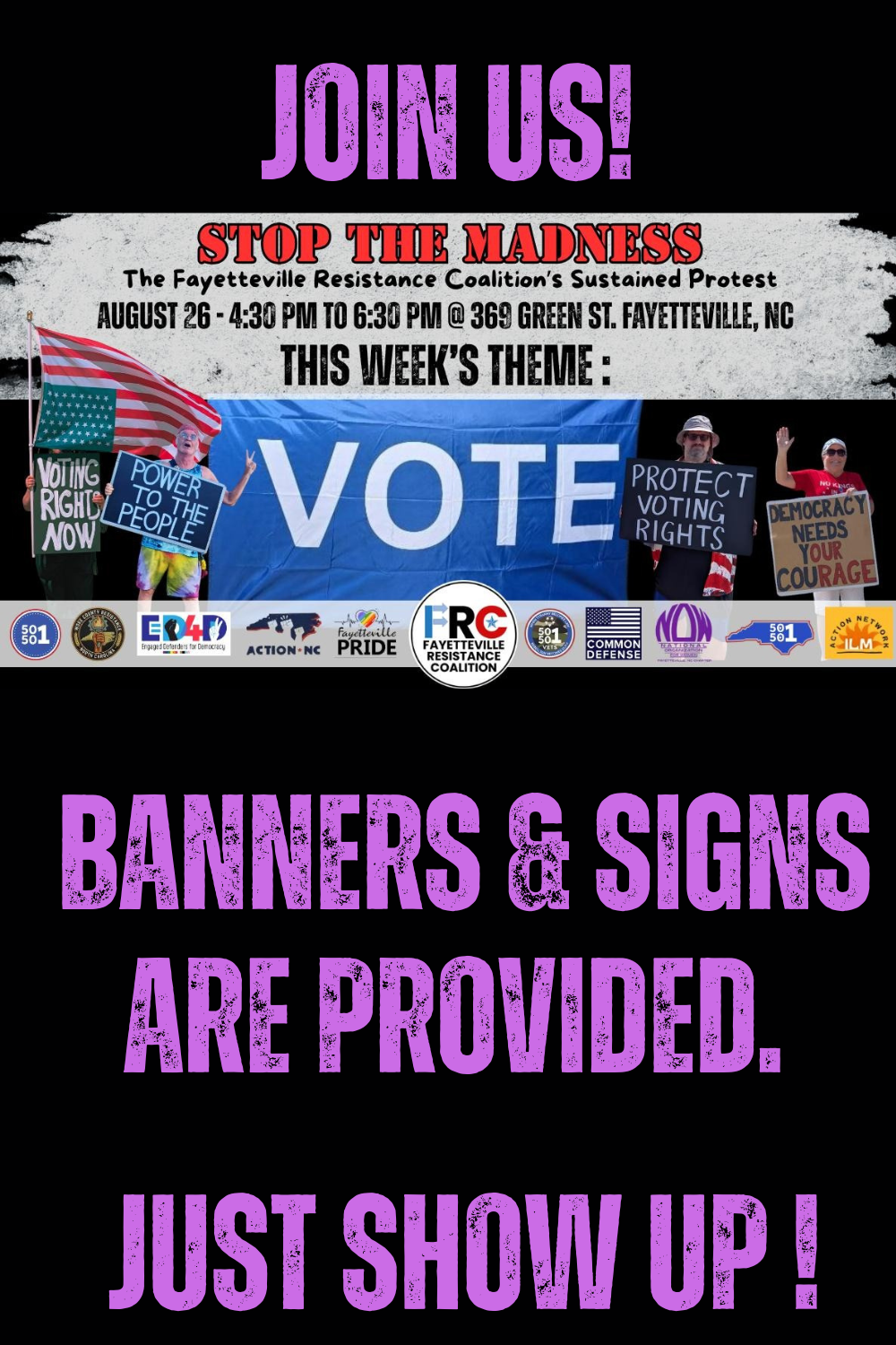STOP THE MADNESS! - VOTE! 