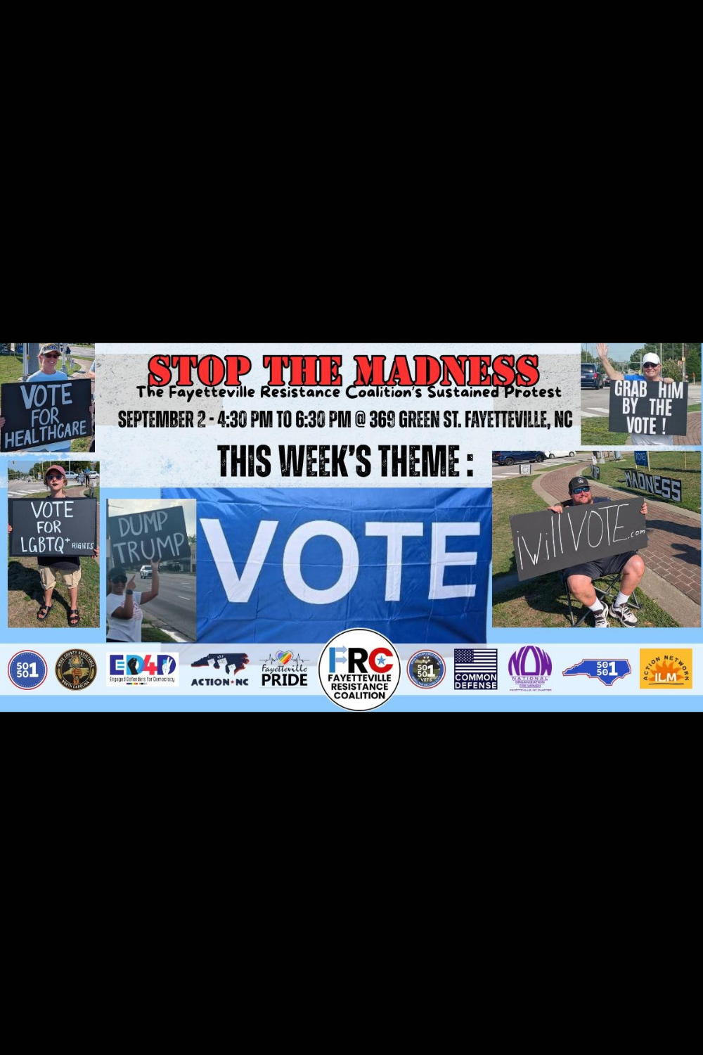 STOP THE MADNESS! - VOTE! 