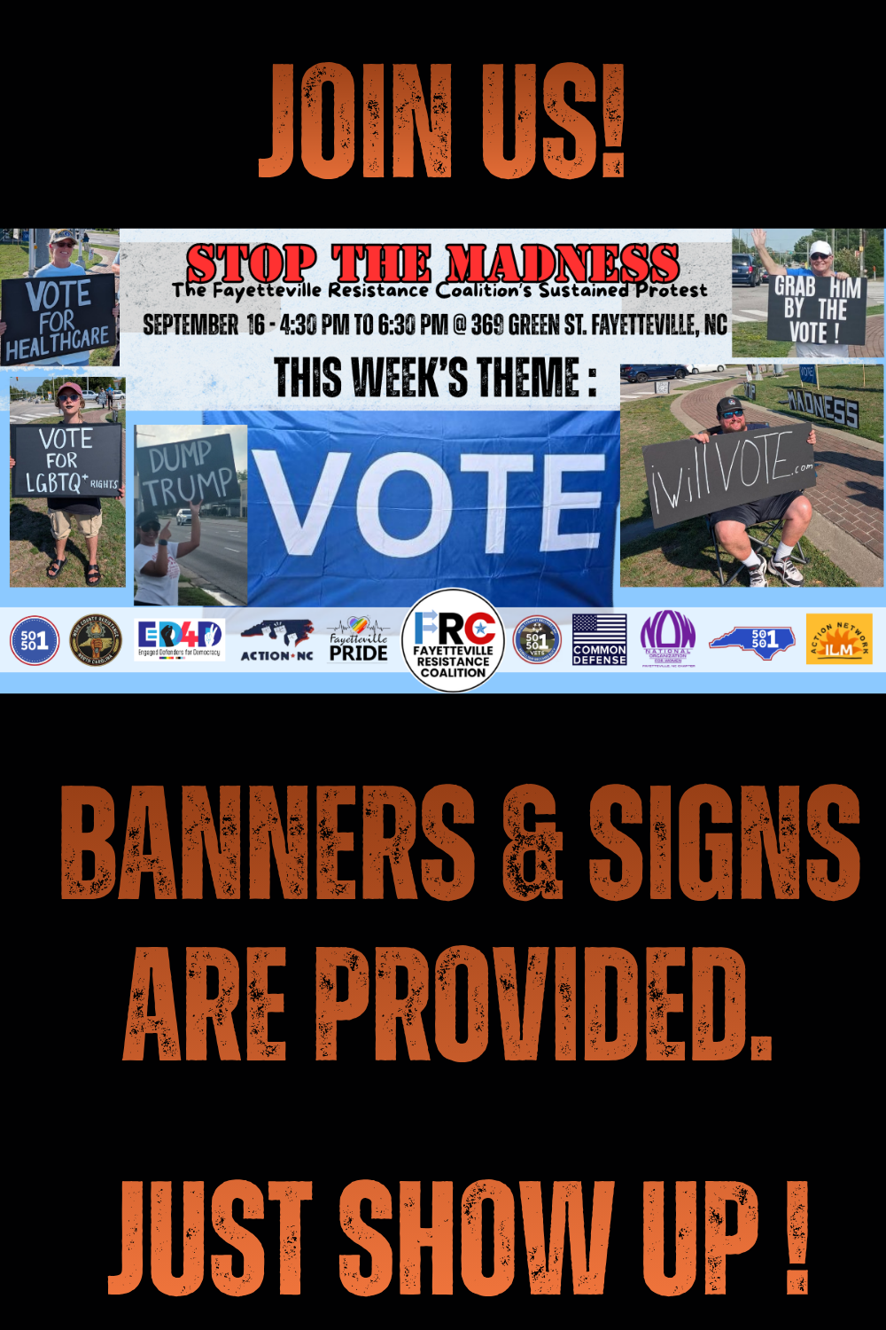 STOP THE MADNESS! - VOTE! 