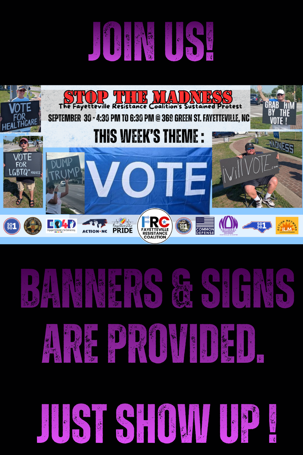 STOP THE MADNESS! - VOTE! 