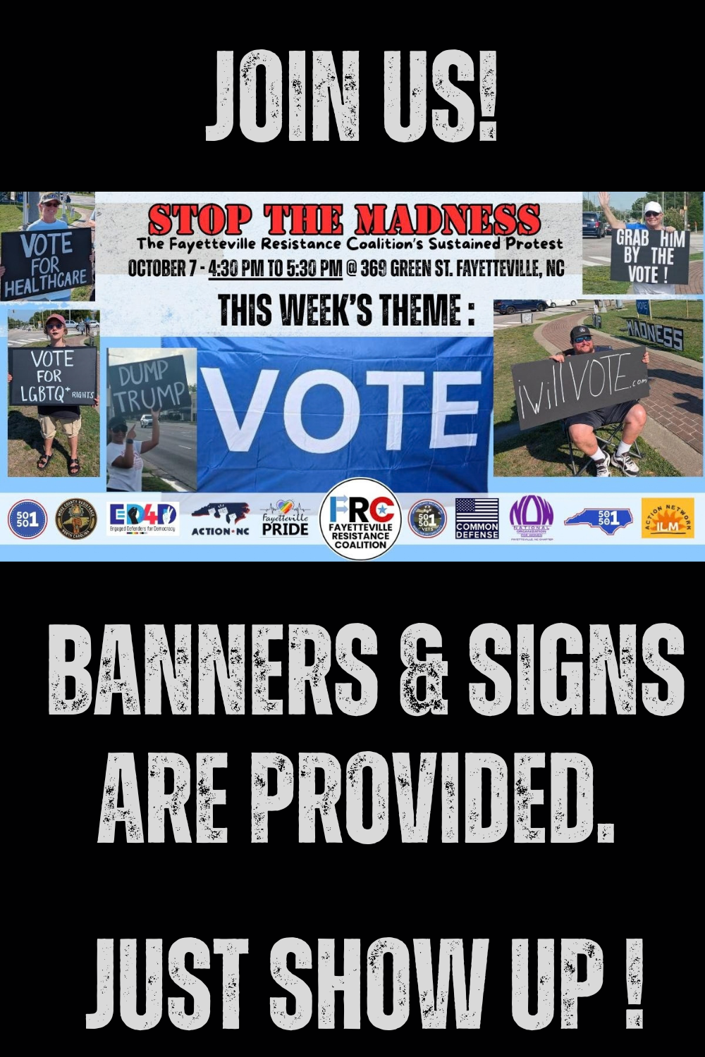 STOP THE MADNESS! - VOTE! 