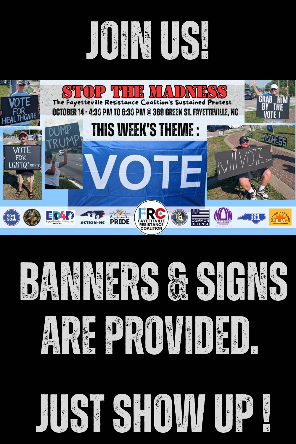 STOP THE MADNESS! - VOTE! 