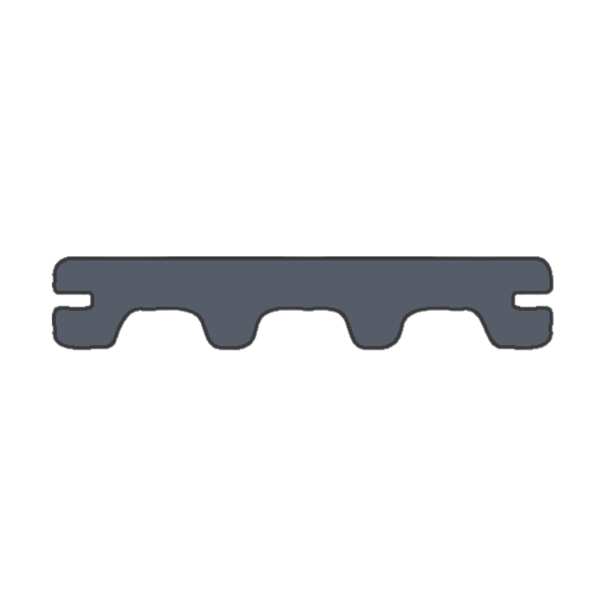 Close-up image of a black mechanical keyboard with gray keycaps.