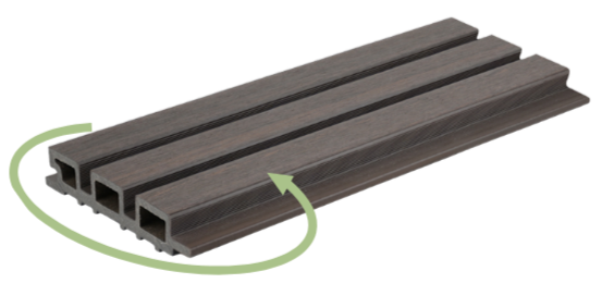 Four black metal strips with a hollow rectangular cross-section stacked in a row.