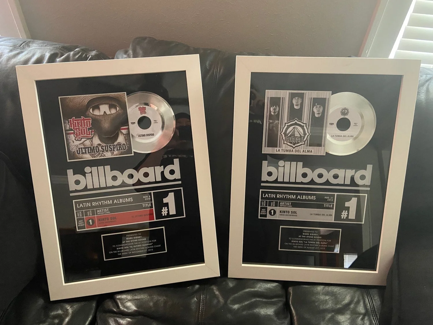 My first billboard #1's
