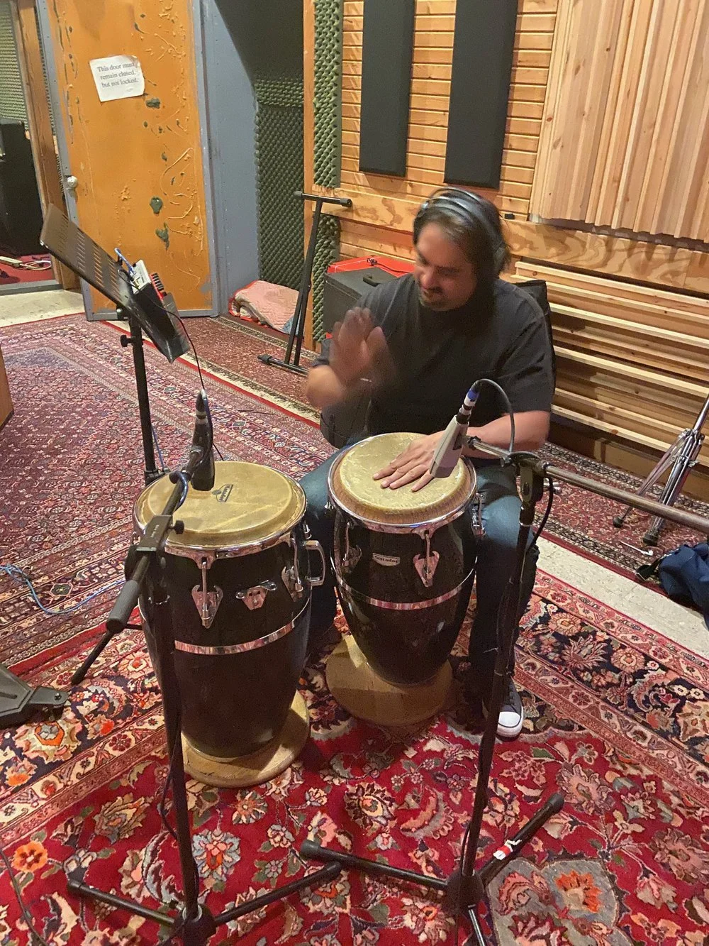 Tracking some percussion