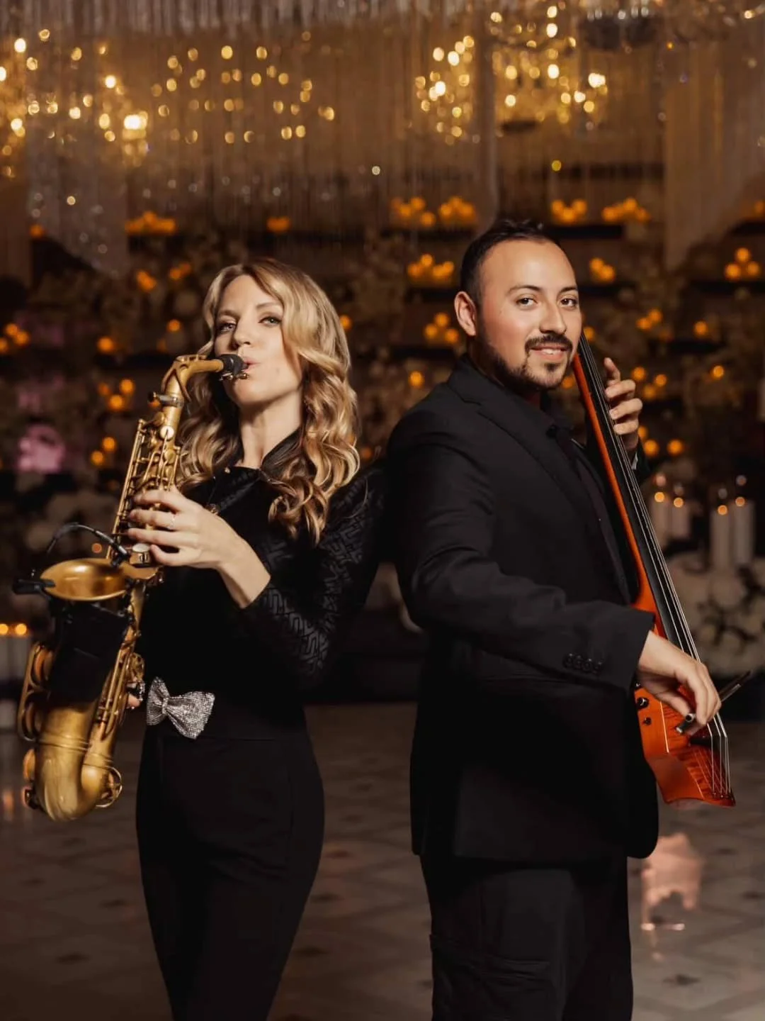 Stepping into 2026 with nothing but gratitude and good music ✨
So excited for all the upcoming shows, events, and weddings. Especially excited to share the stage with friends like @karlasax. Who&rsquo;s ready to make this year unforgettable with live