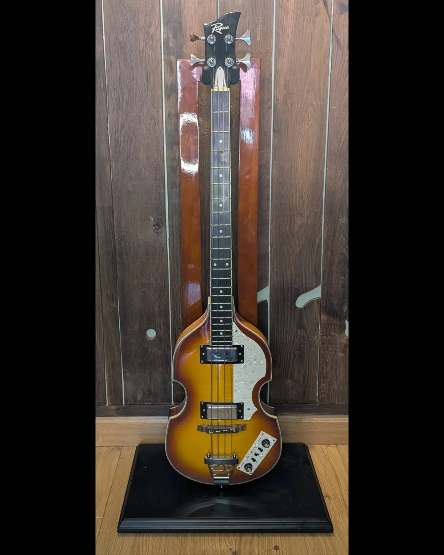 Hofner Violin Bass replica by Rogue: $200..