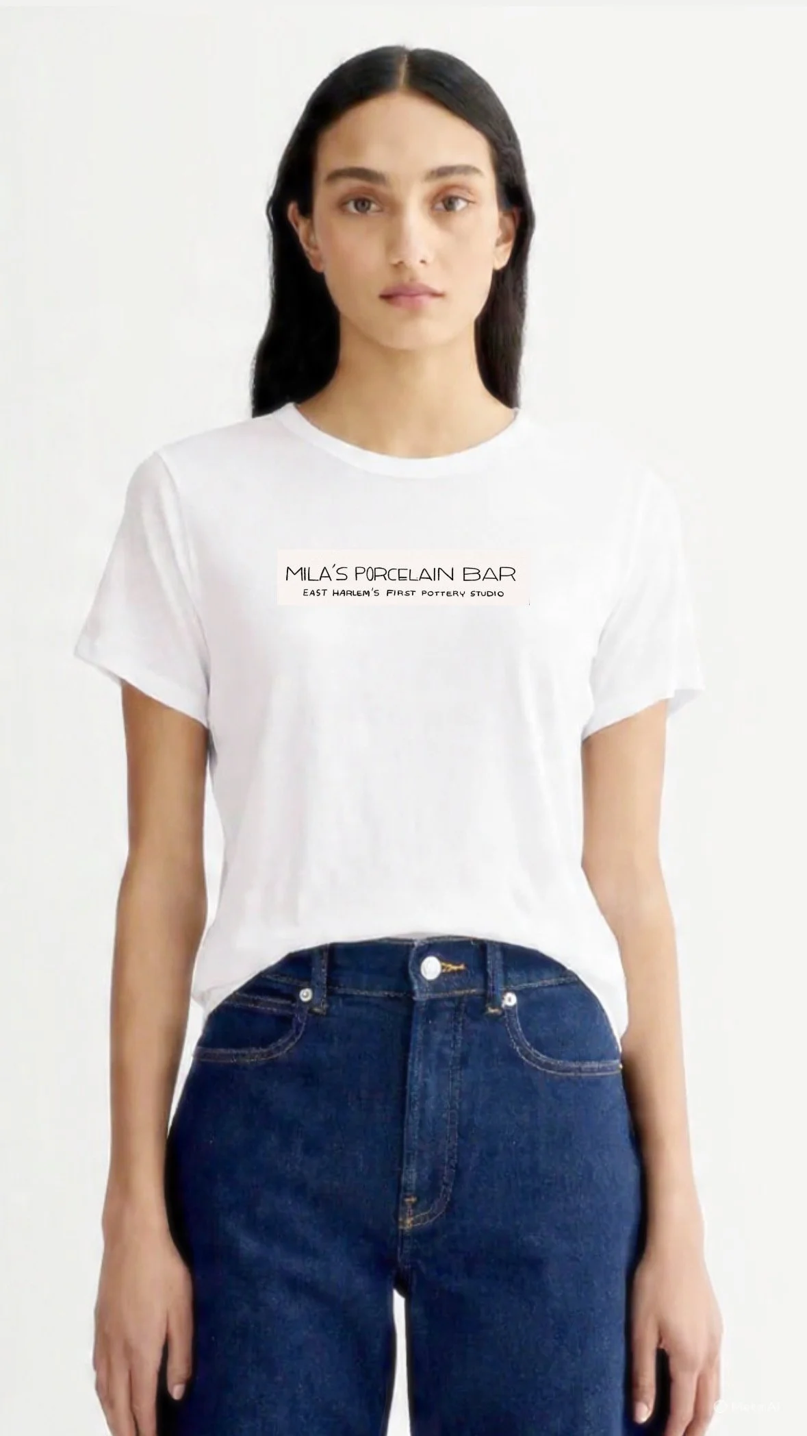 Mila's Porcelain Bar - Everlane Lightweight Tee Shirt