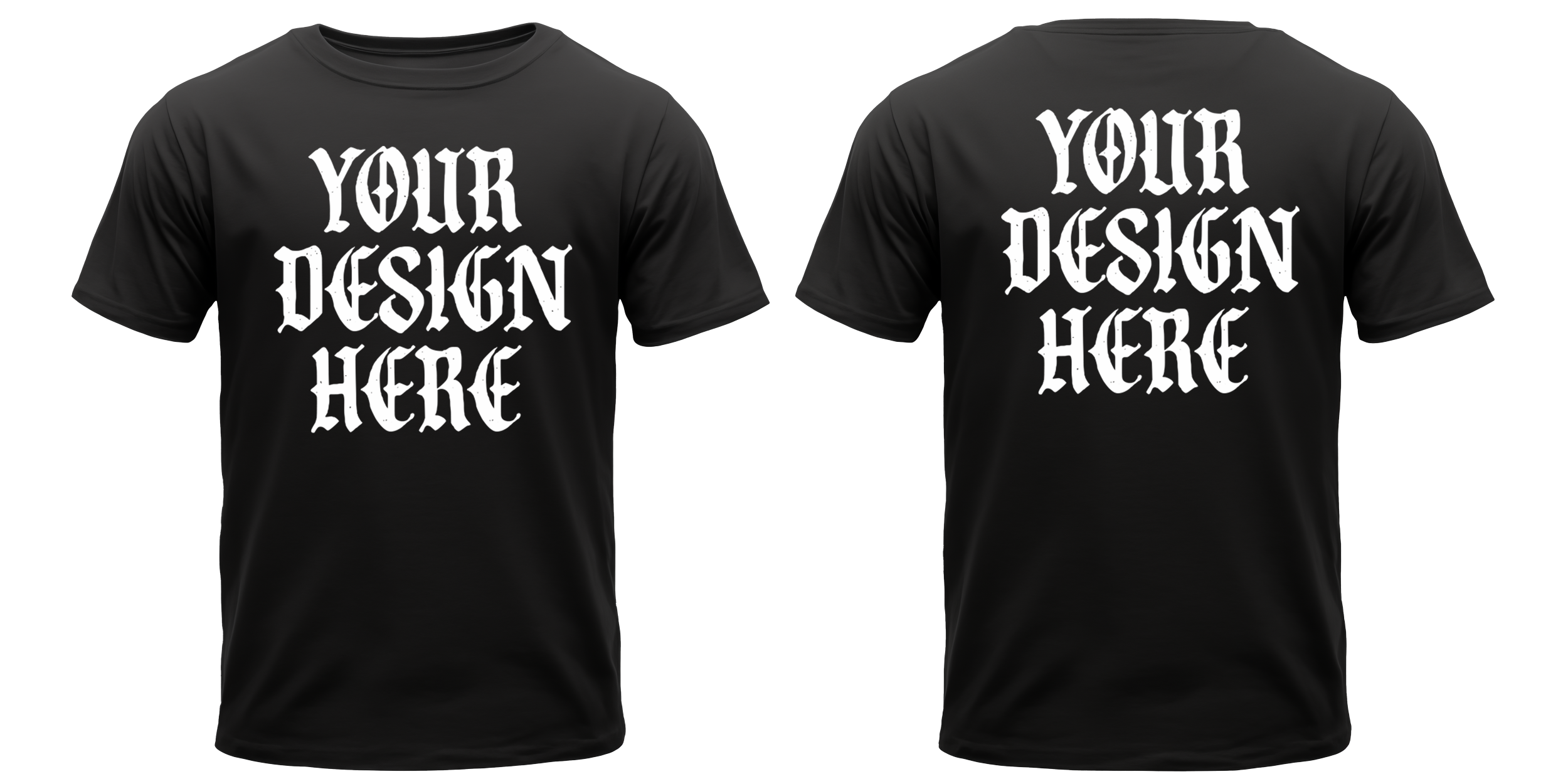 White on Black/Black on White F/B