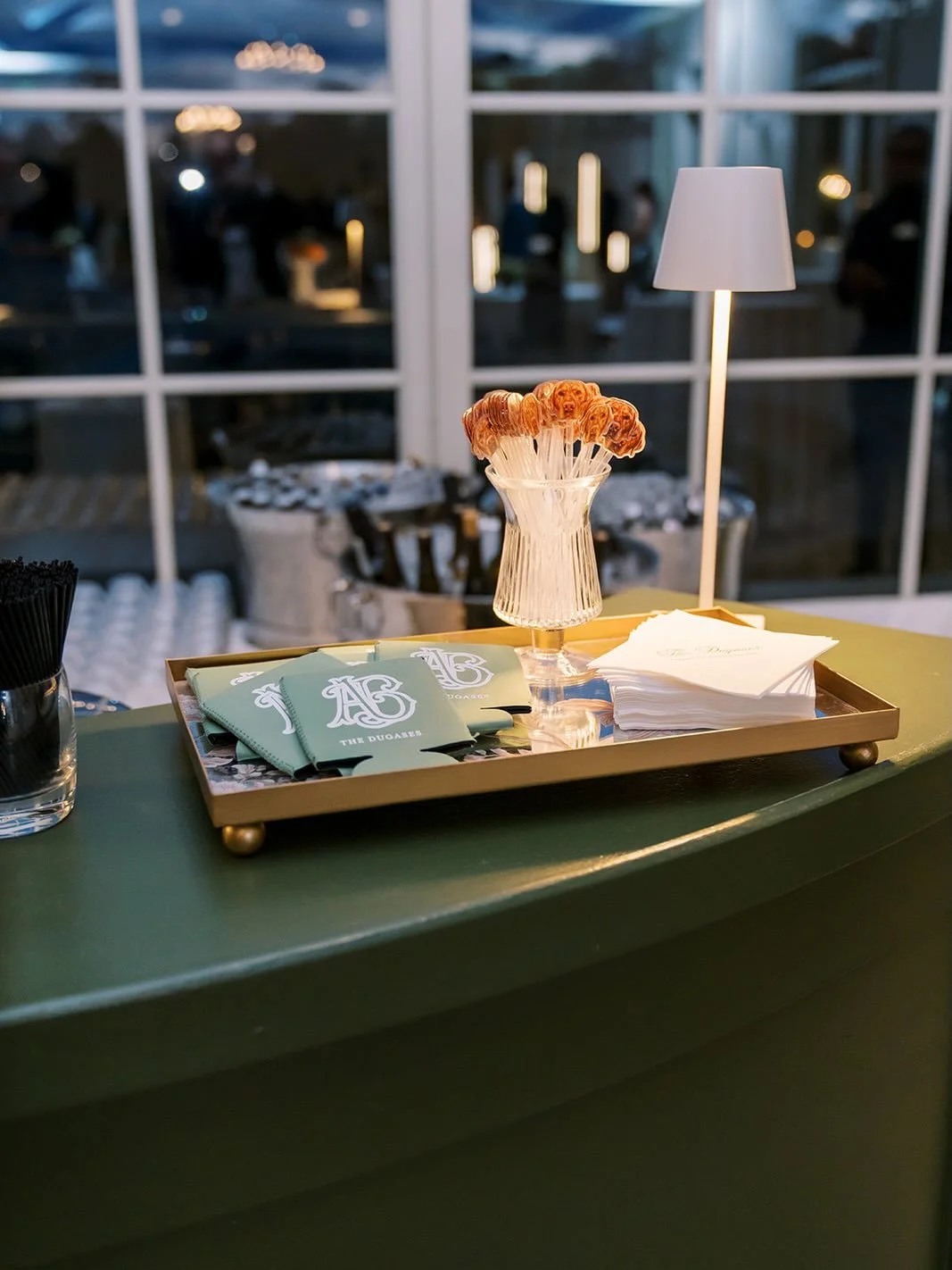 Still not over the reception details from Anne Marie &amp; Beck&rsquo;s wedding day. We had so much fun celebrating them!