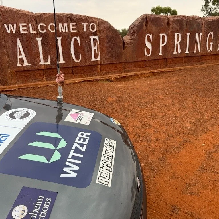 Witzer are proud to sponsor &quot;Amelia&quot;, a car named in honour of someone lost to Cancer, taking part in the Shitbox Rally - Team Mule Graters drive from Alice Springs to the Gold Coast raising funds for Cancer Research with the Cancer Council