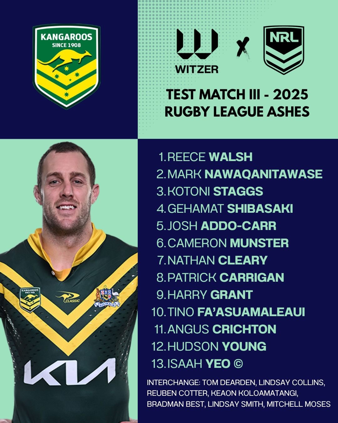 Will England finally get a win over the Kangaroos? Or will Australia make it a clean sweep? 🧹

#NRL #tradies #australia #aussie #witzer #RugbyLeagueAshes #ENGvAUS