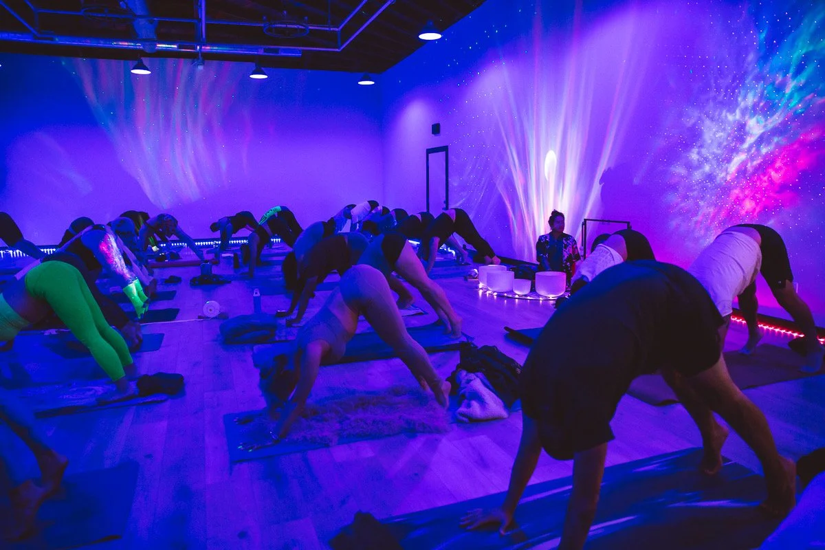 Into the Galaxy- yoga and sound bath co-hosted w/Rifill Candles