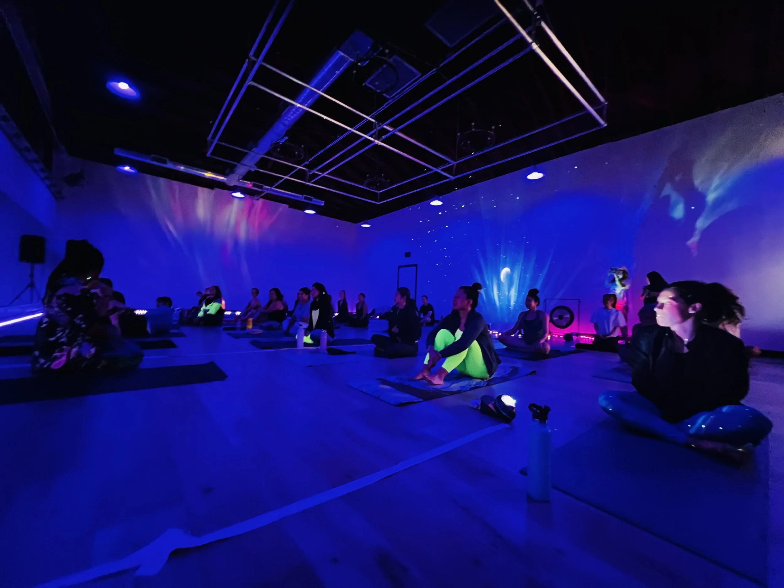 Into the Galaxy- yoga and sound bath co-hosted w/Rifill Candles