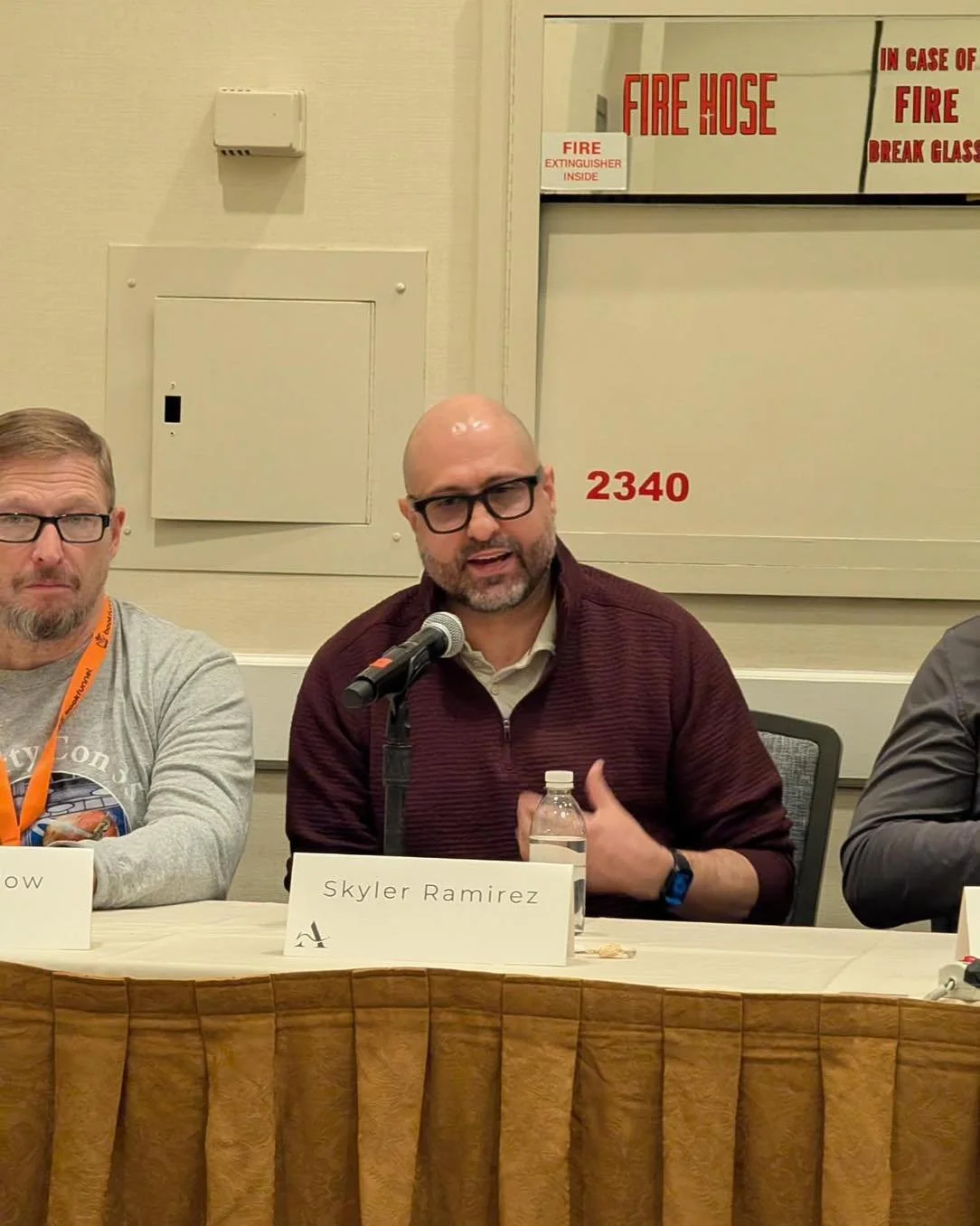 Huge honor to be on the sci-fi panel at Author Nation today with Nicholas Sansbury Smith, JN Chaney, Rachel Aukes, and Rick Partlow, all amazing authors I&rsquo;ve long looked up to. Definite imposter syndrome, but a ton of fun!