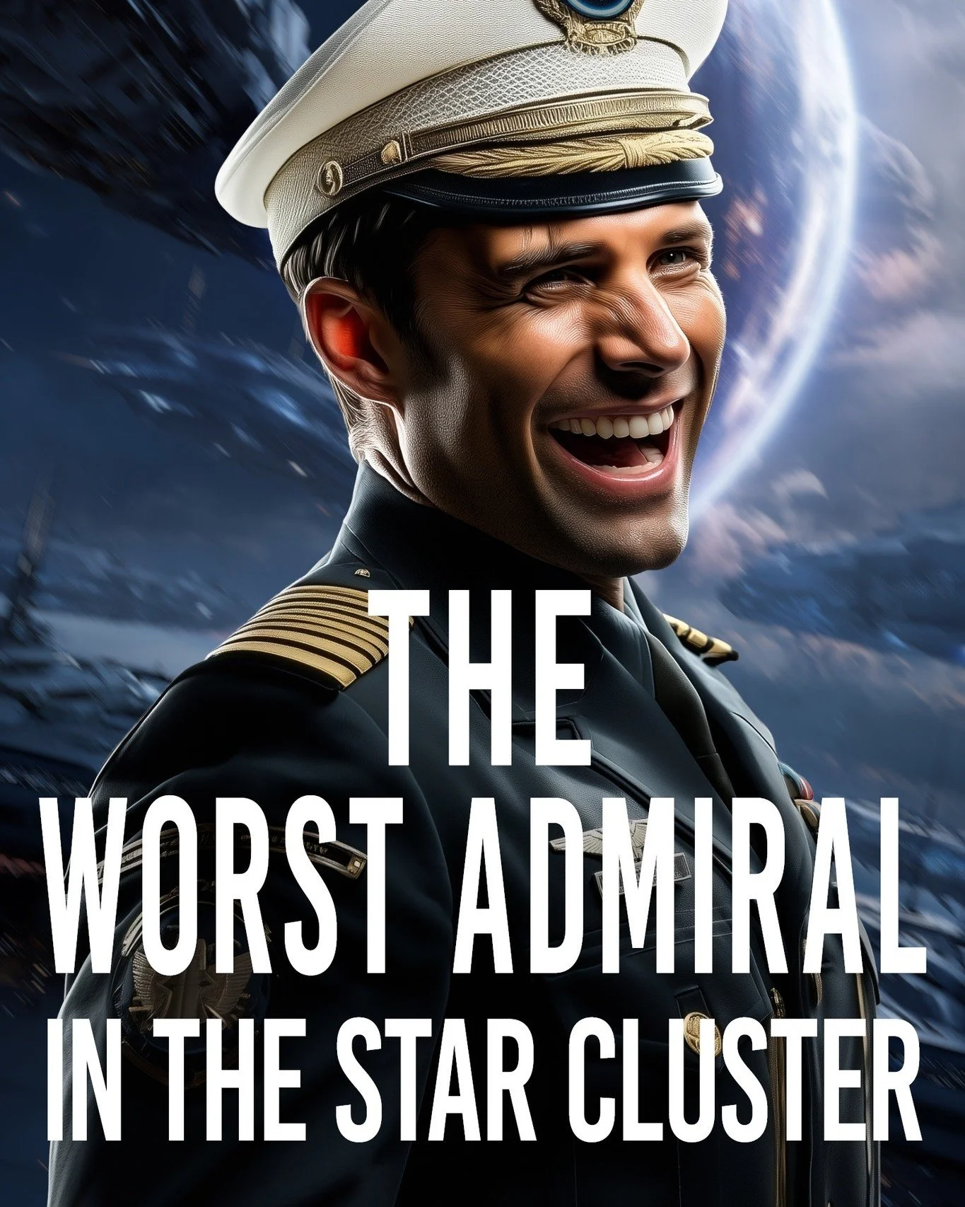 🎉Releasing early!🎉 The Worst Admiral in the Star Cluster is now releasing on Wednesday, December 10th (English). Between now and then, I'll be posting some sneak peeks, but only for members of my new Facebook Group: 𝗧𝗵𝗲 𝗪𝗼𝗿𝘀𝘁 𝗦𝗰𝗶-𝗙𝗶 𝗥