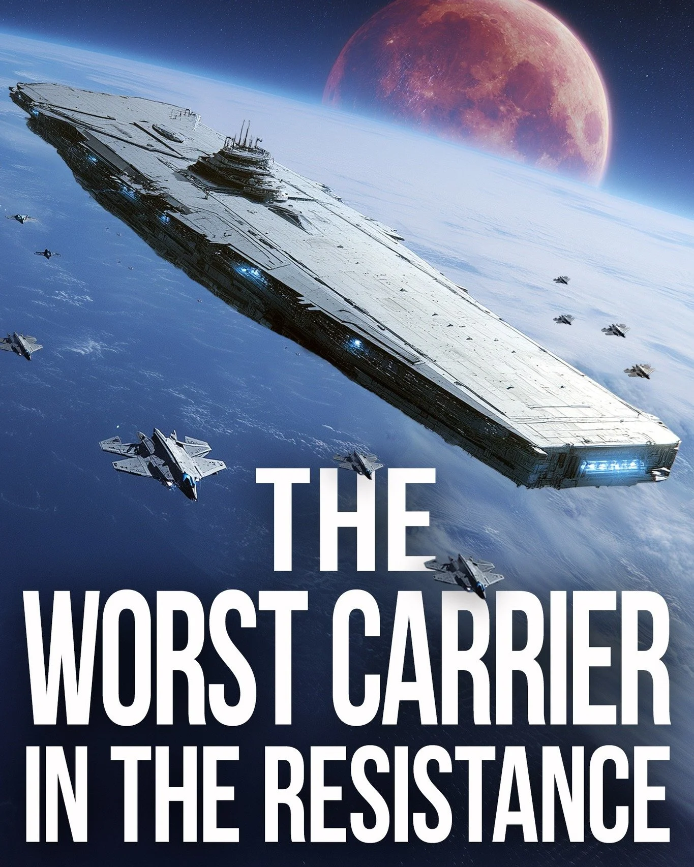 As we celebrate the upcoming release of book 9 of Dumb Luck &amp; Dead Heroes (this week), I'd also like to happily announce that book 10 is up for pre-order now! Secure your copy of The Worst Carrier in the Resistance today. This is going to be a fu