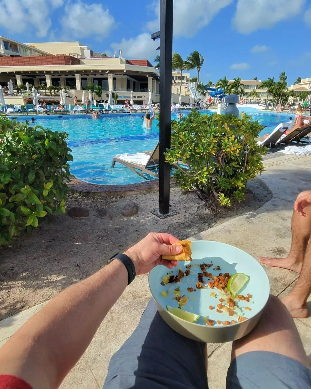 One last post today. Tacos by the pool. Book 7. IYKYK.