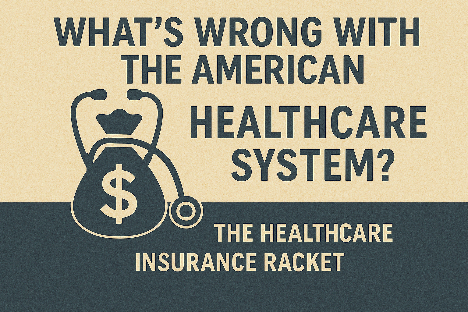 What's Wrong With The American Healthcare System? The Healthcare Insurance Racket