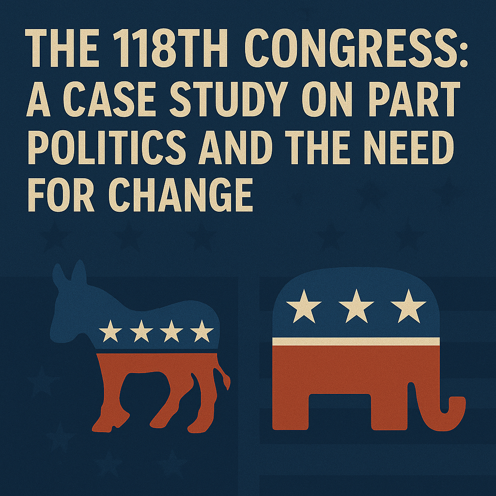 The 118th Congress: A Case Study on Party Politics and the Need for Change