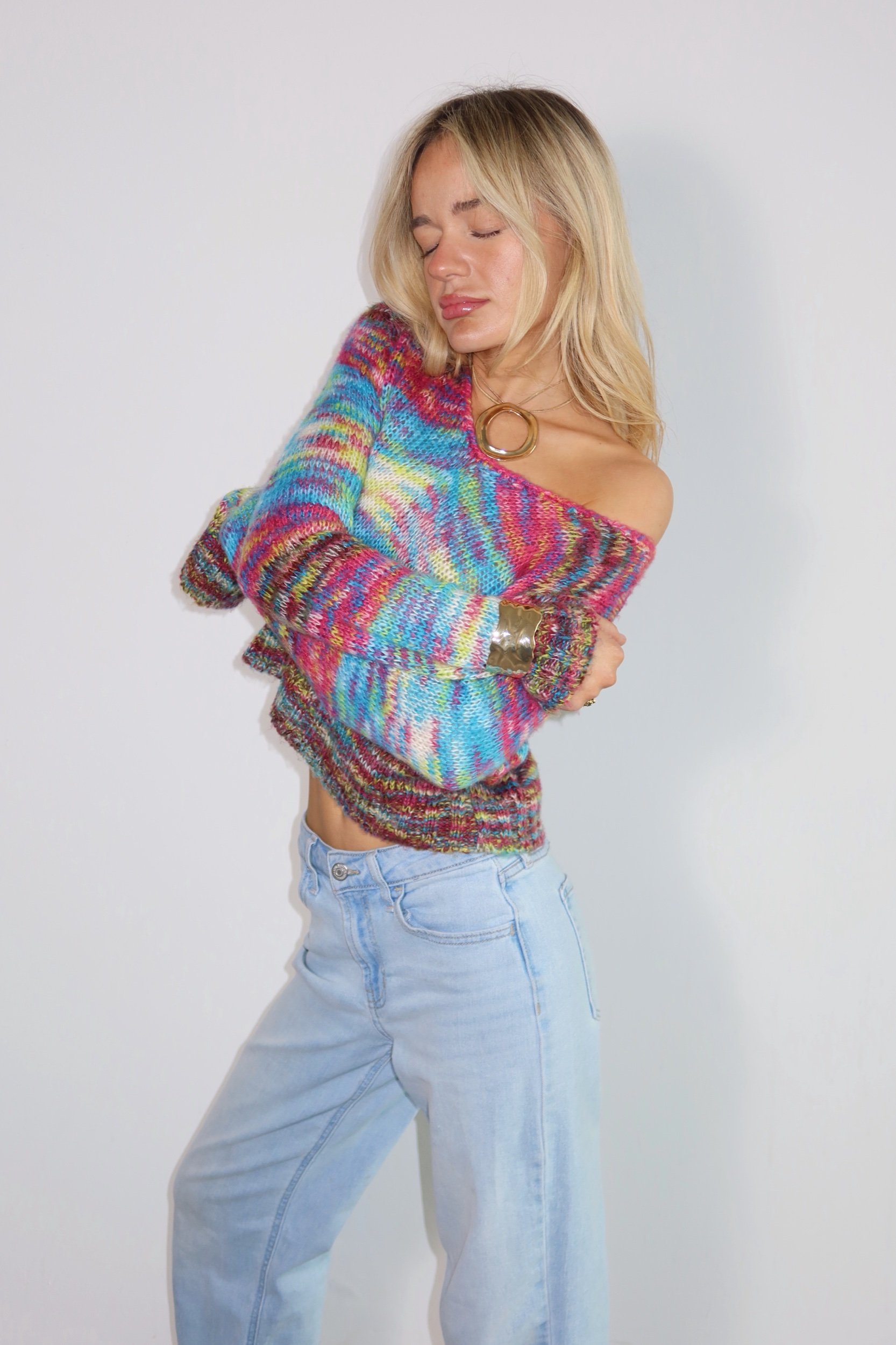 Wet Seal Cropped Sweater