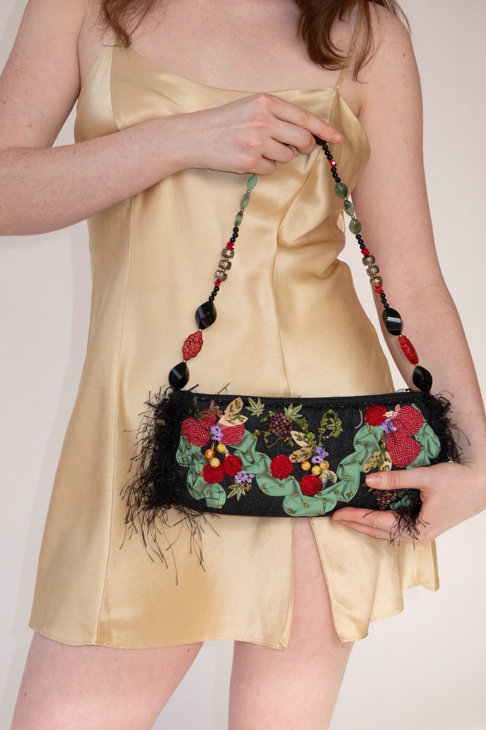 Mary Frances Cherry Bag