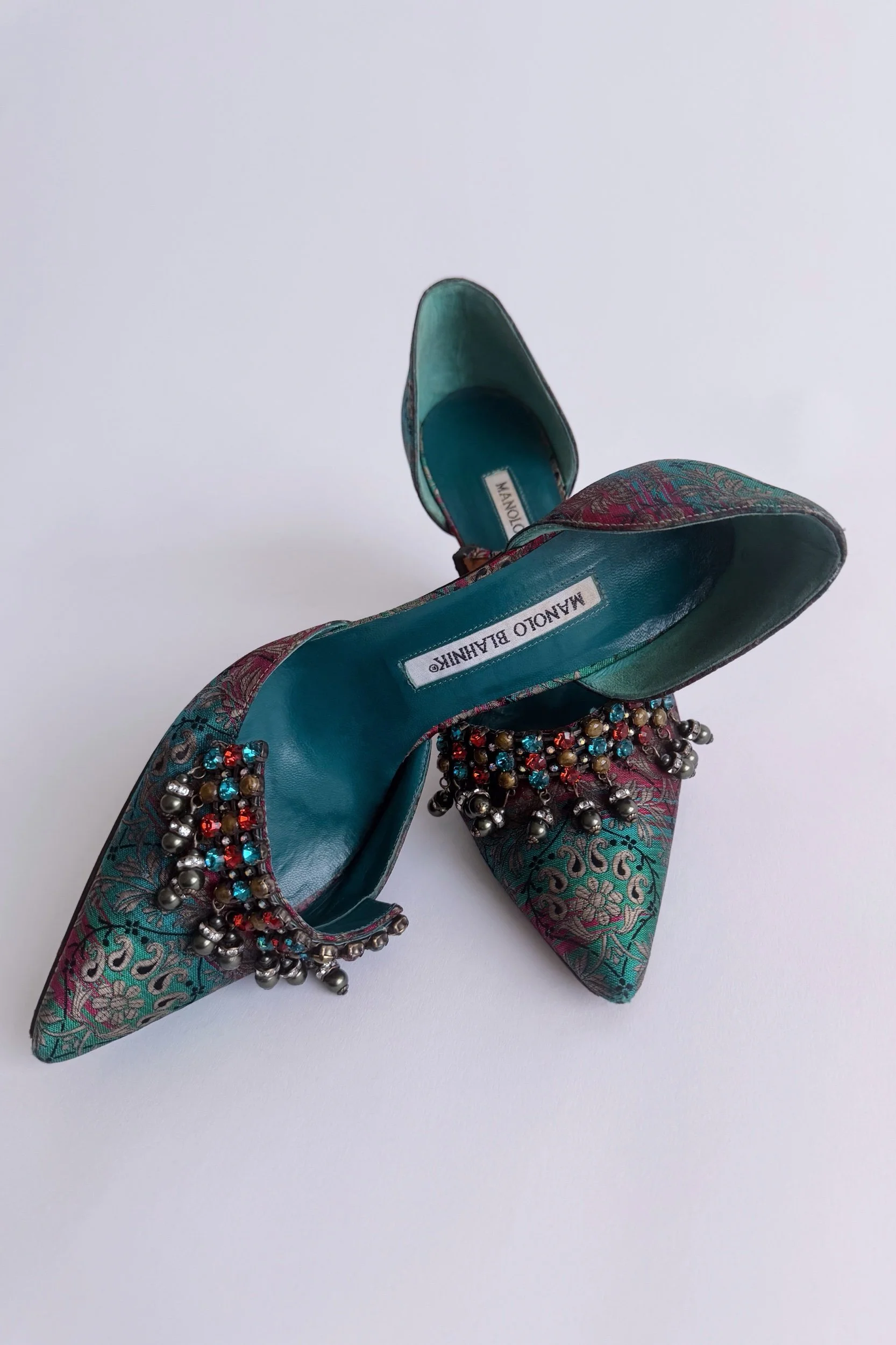 Embellished Manolo Blahniks