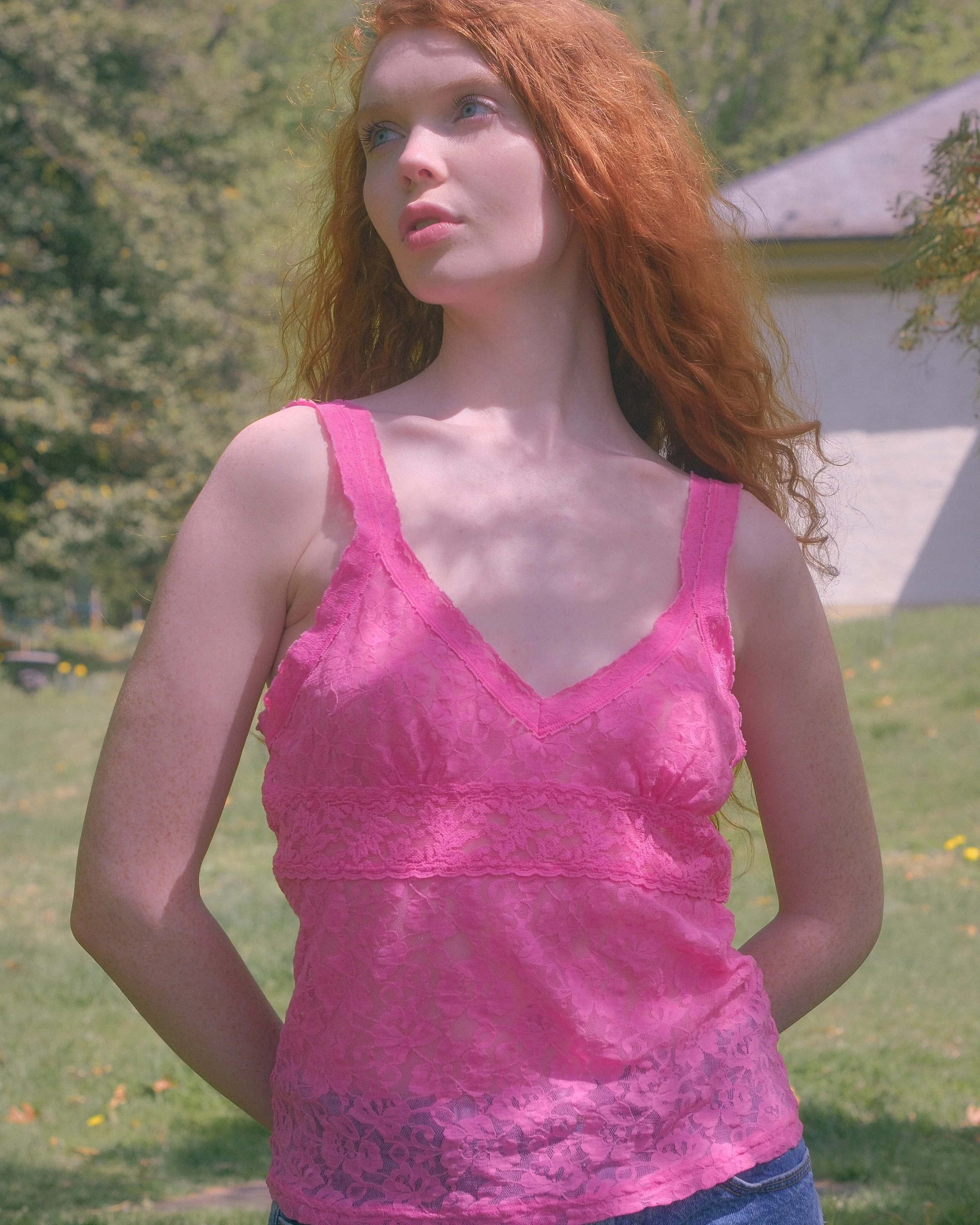 Eyeshadow Pink Lace Tank