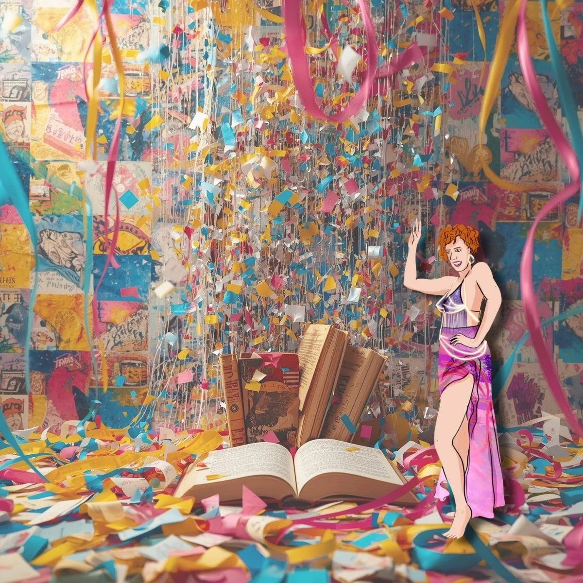 Tomorrow&rsquo;s the night ✨ After years of stitching and unravelling, The Patchwork Girl is finally ready to meet the world.

Before publishing begins, we&rsquo;re throwing a celebration &mdash; with poems, drawings, music, laughter, maybe even some