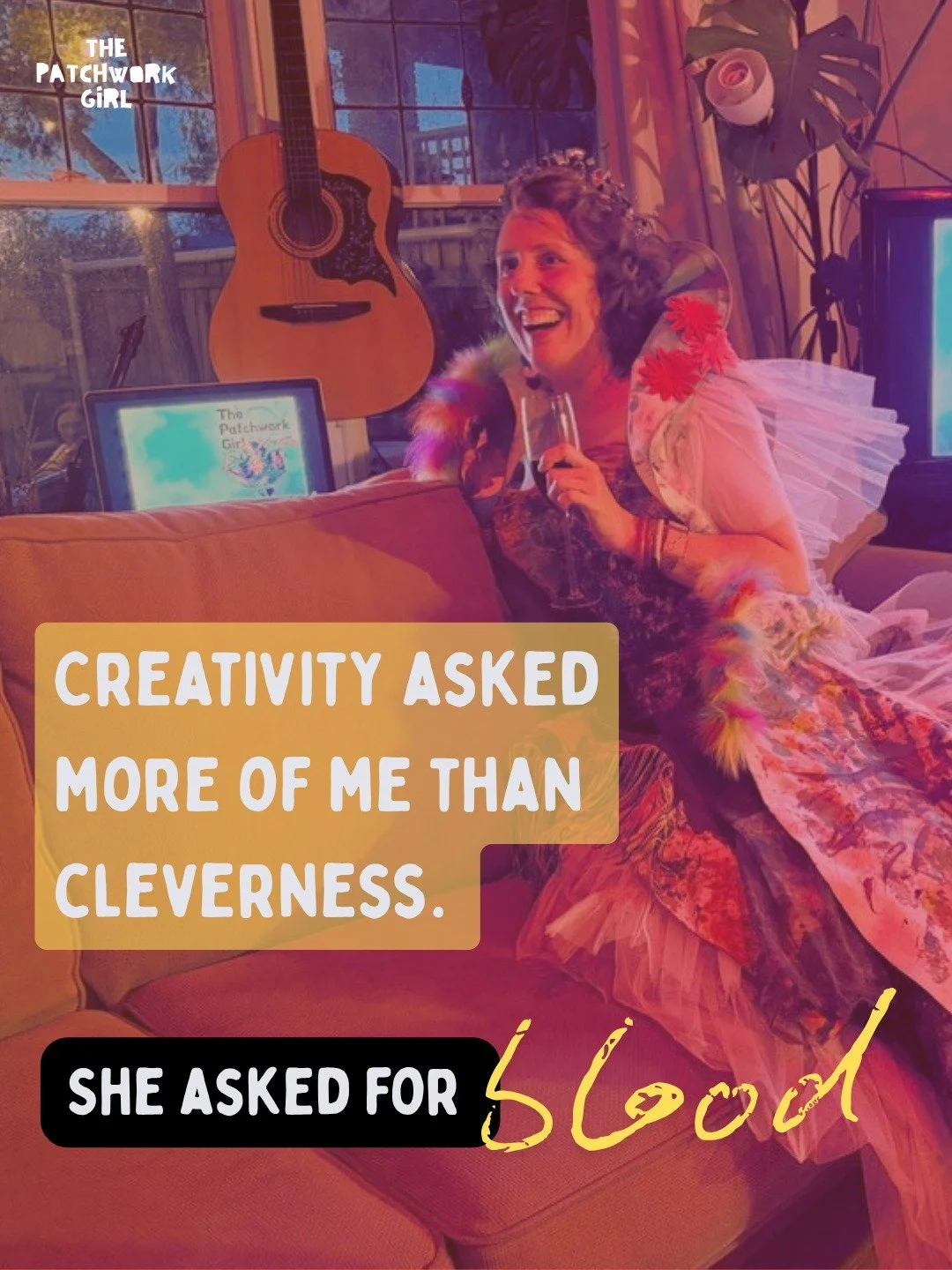 Finishing The Patchwork Girl wasn&rsquo;t technically hard &mdash; it was emotionally hard.
 Because this book asked for my full self.
 It asked for honesty. For vulnerability. For blood.
It took four years. Not because I didn&rsquo;t have the drawin