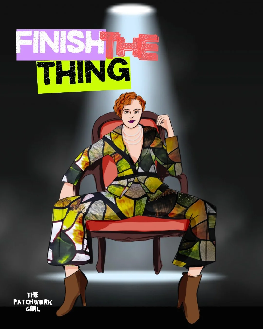 Since finishing The Patchwork Girl, ideas have started coming back to life workshops, parties, new creative projects.
I knew this book would be a gateway and it has been.
It&rsquo;s not even published yet (planning for November!), and already people 