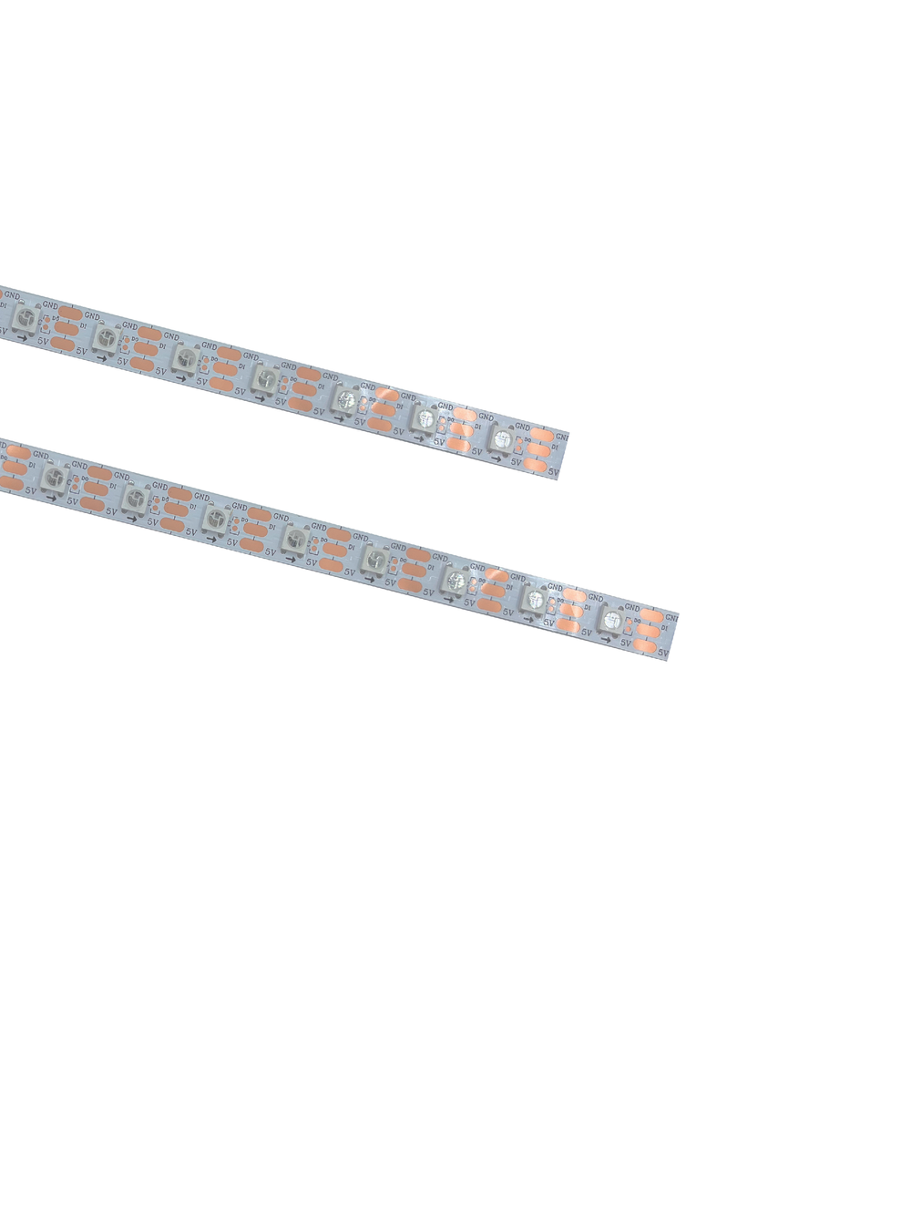 SMD 5050 RGBIC LED strip with built-in IC, addressable pixel lighting
