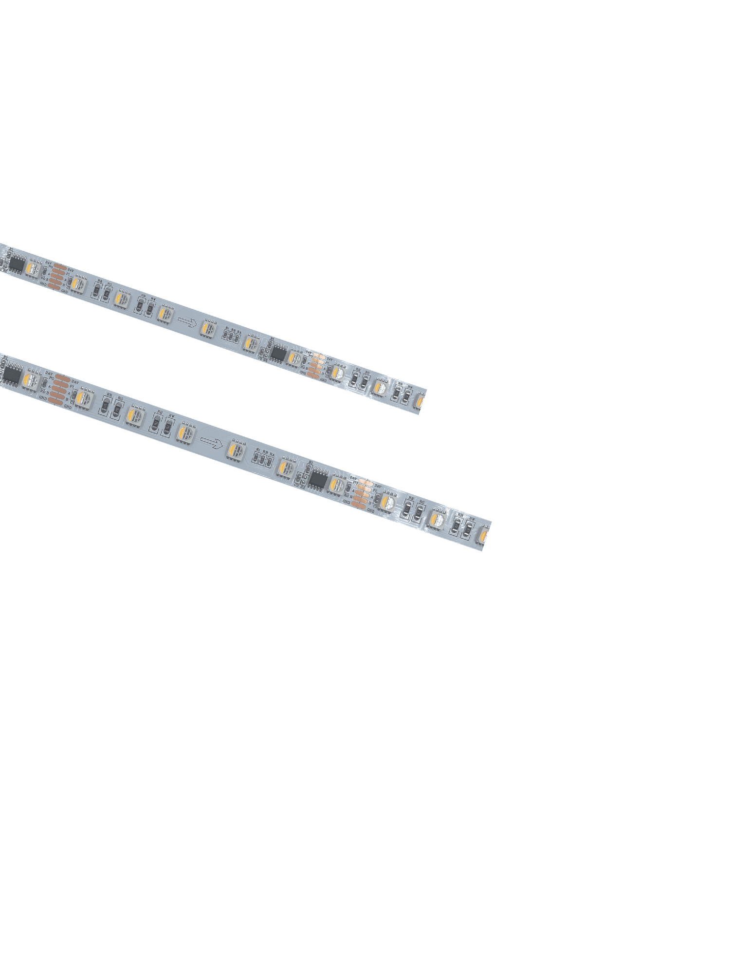 SMD 5050 60D 4-in-1 RGBWIC LED strip with 512 diodes from RaShine