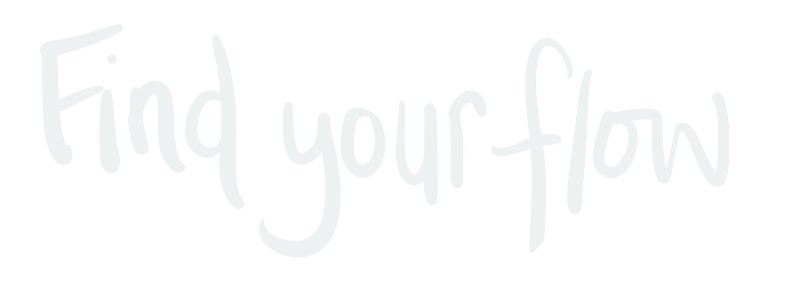 Flow state creative flow lettering