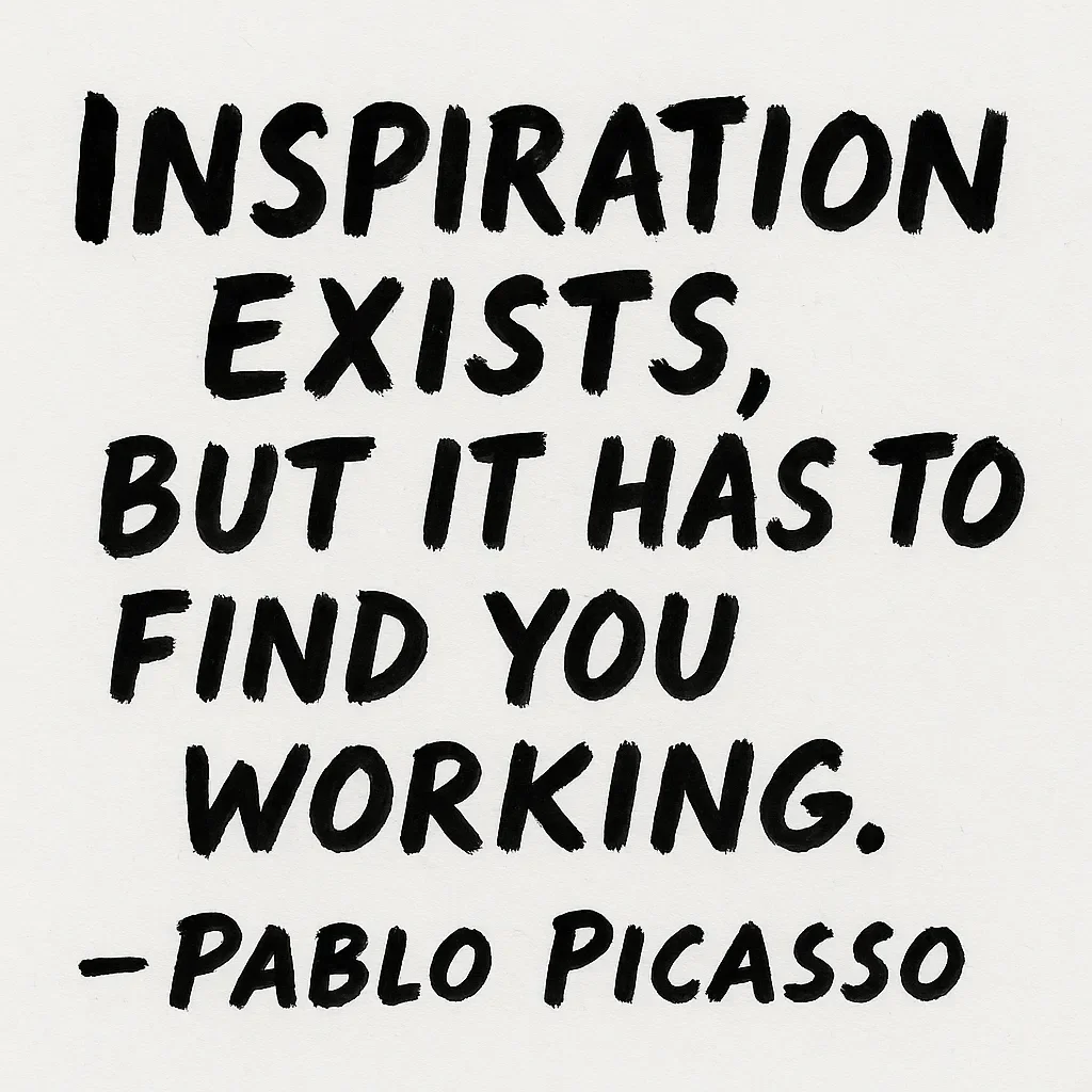 Thoughts on Inspiration vs. Intention: We Succeed Because We Begin
