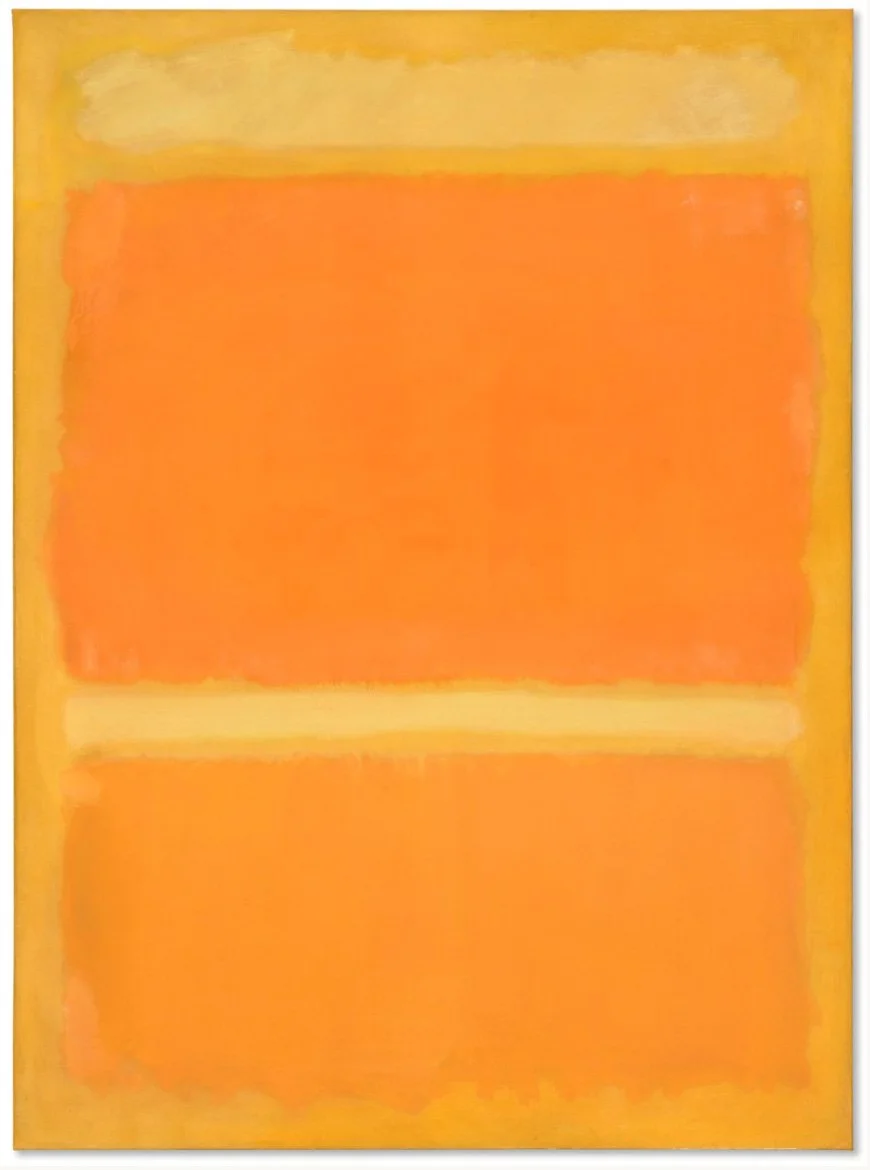 Mark Rothko - Untitled (Yellow, Orange, Yellow, Light Orange) - Sold at Christie’s recently for $46,410,000