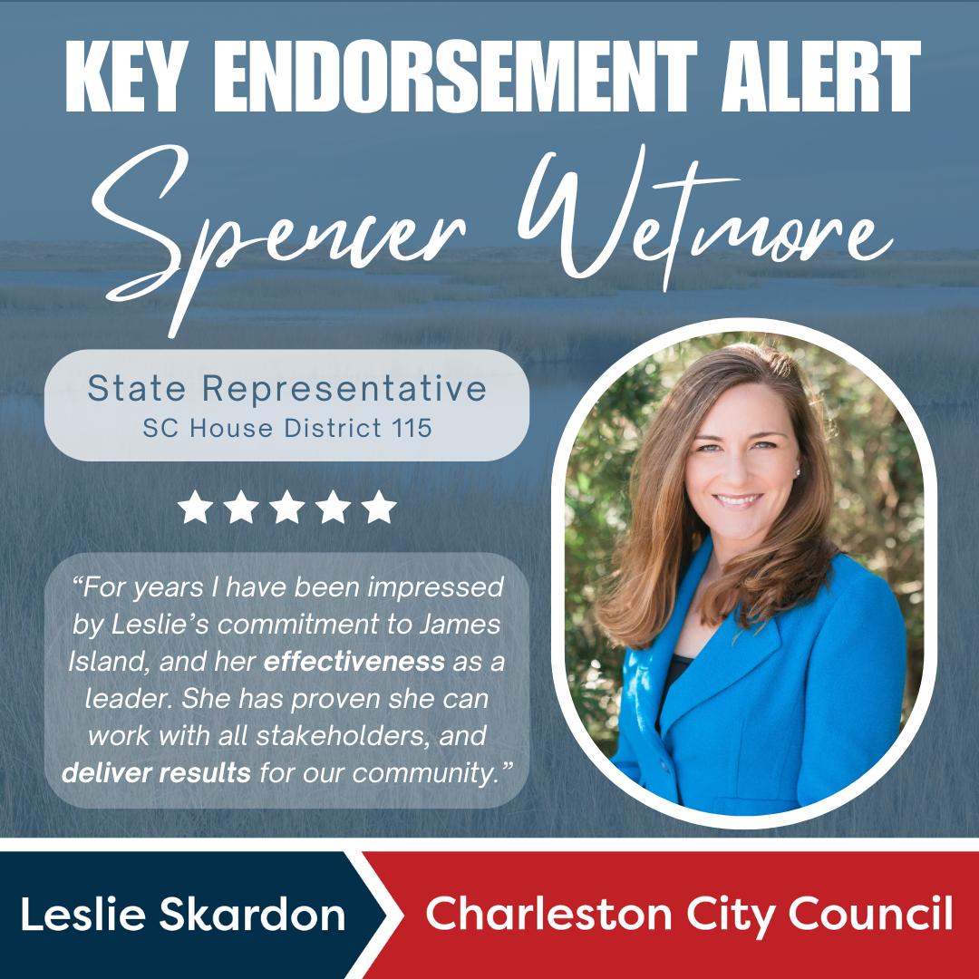 State Rep. Spencer Wetmore Endorses Leslie!